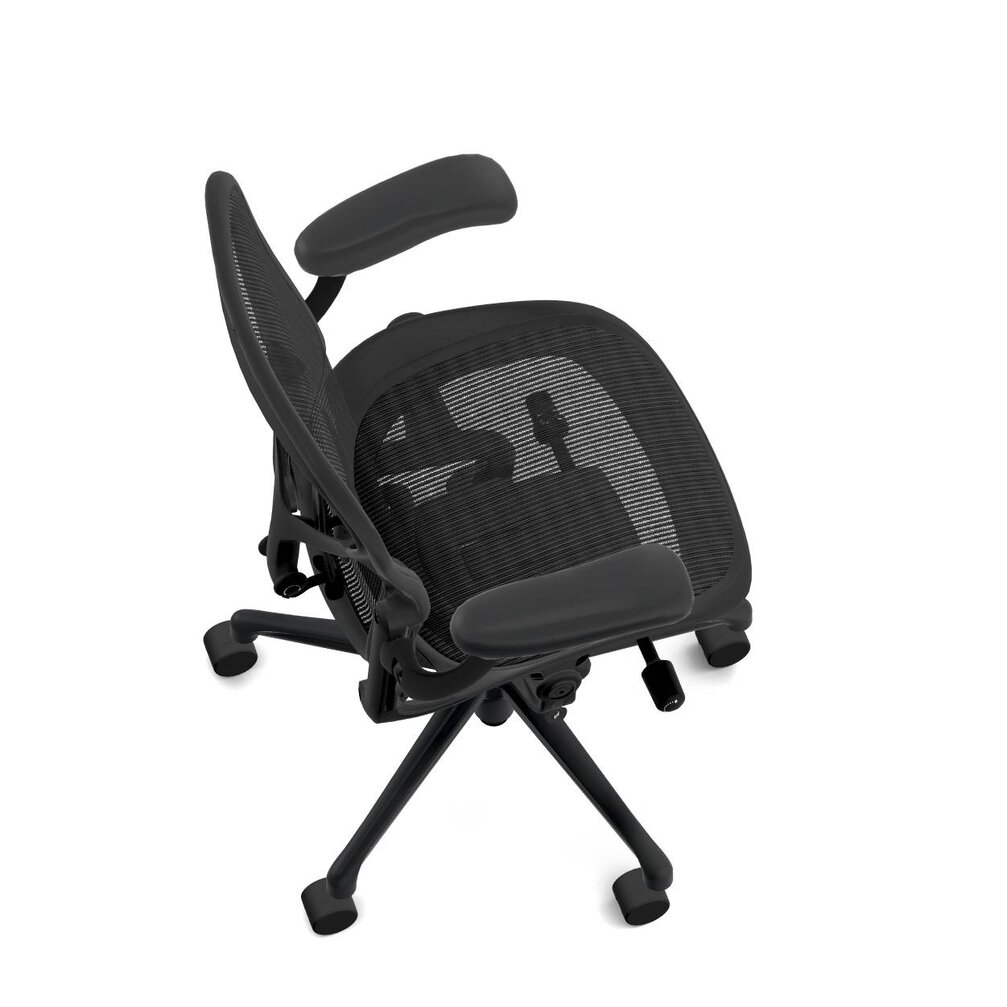 Herman Miller Aeron veľkosť C black edition