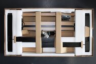 Kancelářská židle UniFlow + Elektrický výškově nastavitelný stůl GOYAR